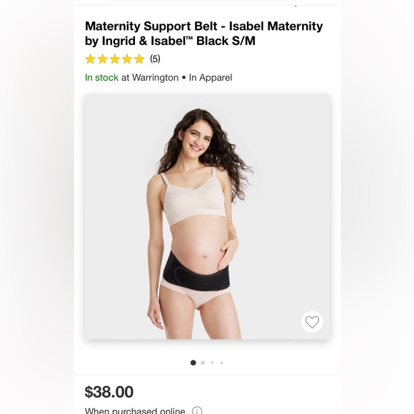 Maternity support belt - Picture 5 of 6